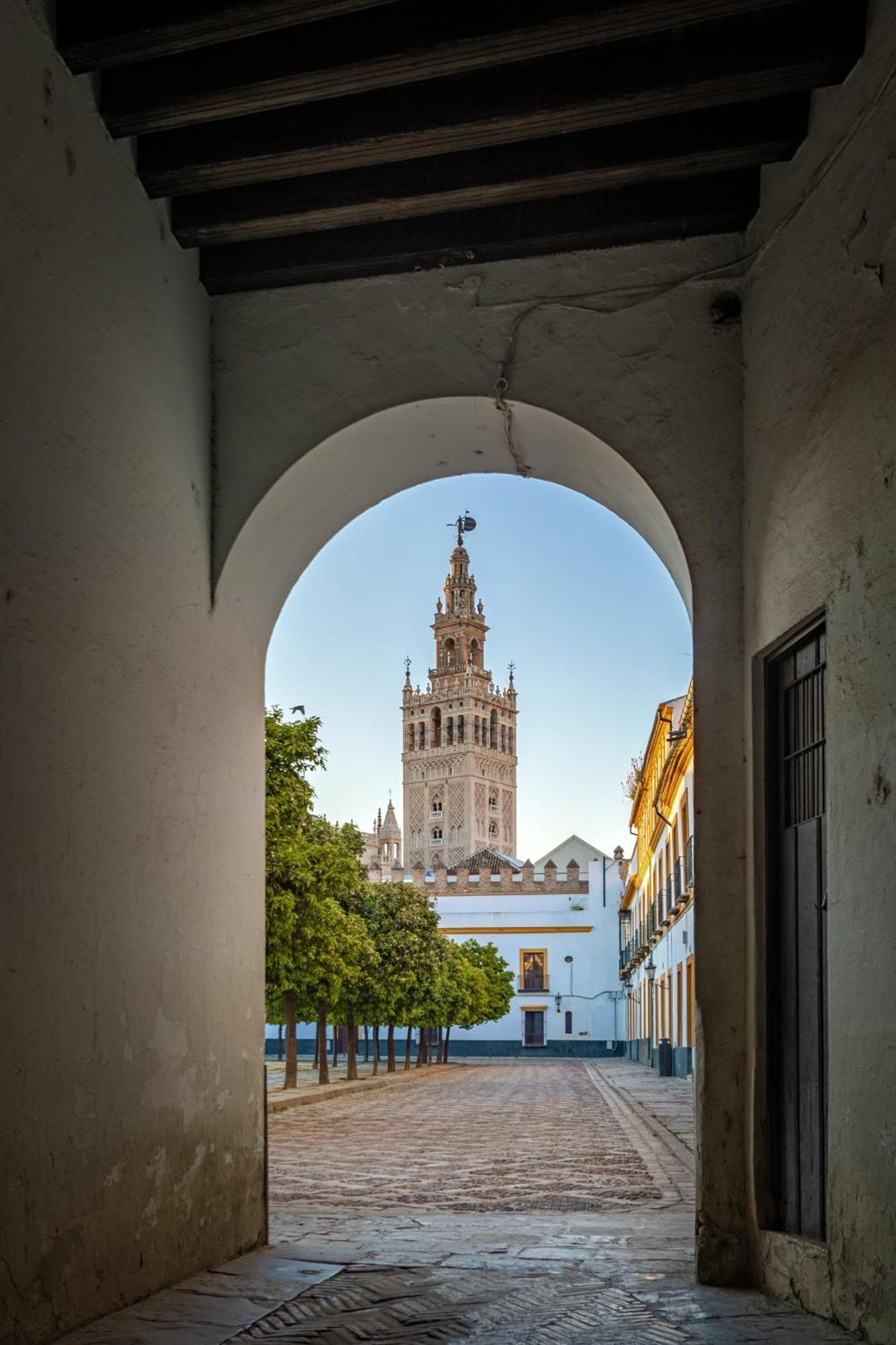 Encantador Apartamento A Un Paso De La Catedral Sevilla Bagian luar foto