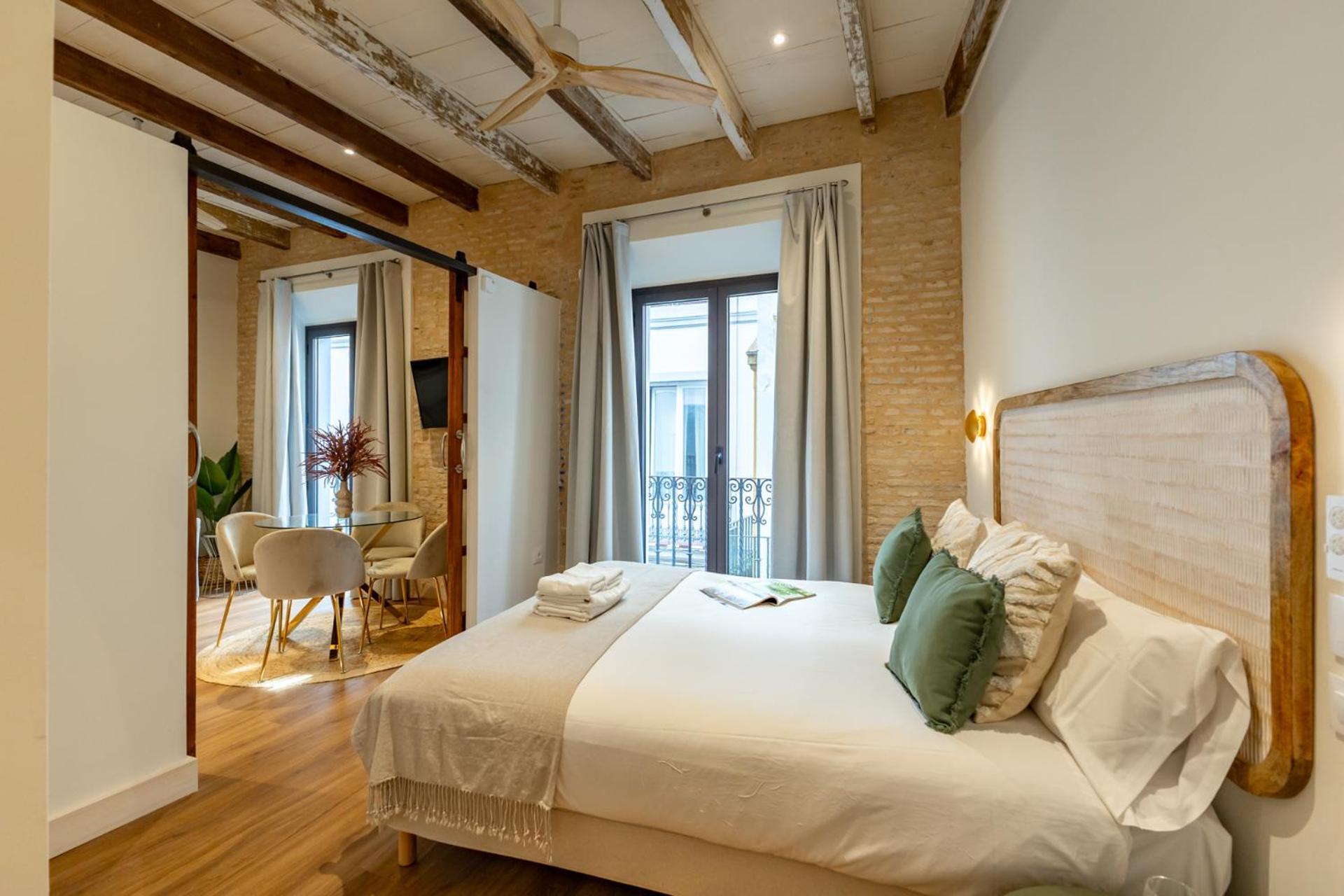 Encantador Apartamento A Un Paso De La Catedral Sevilla Bagian luar foto