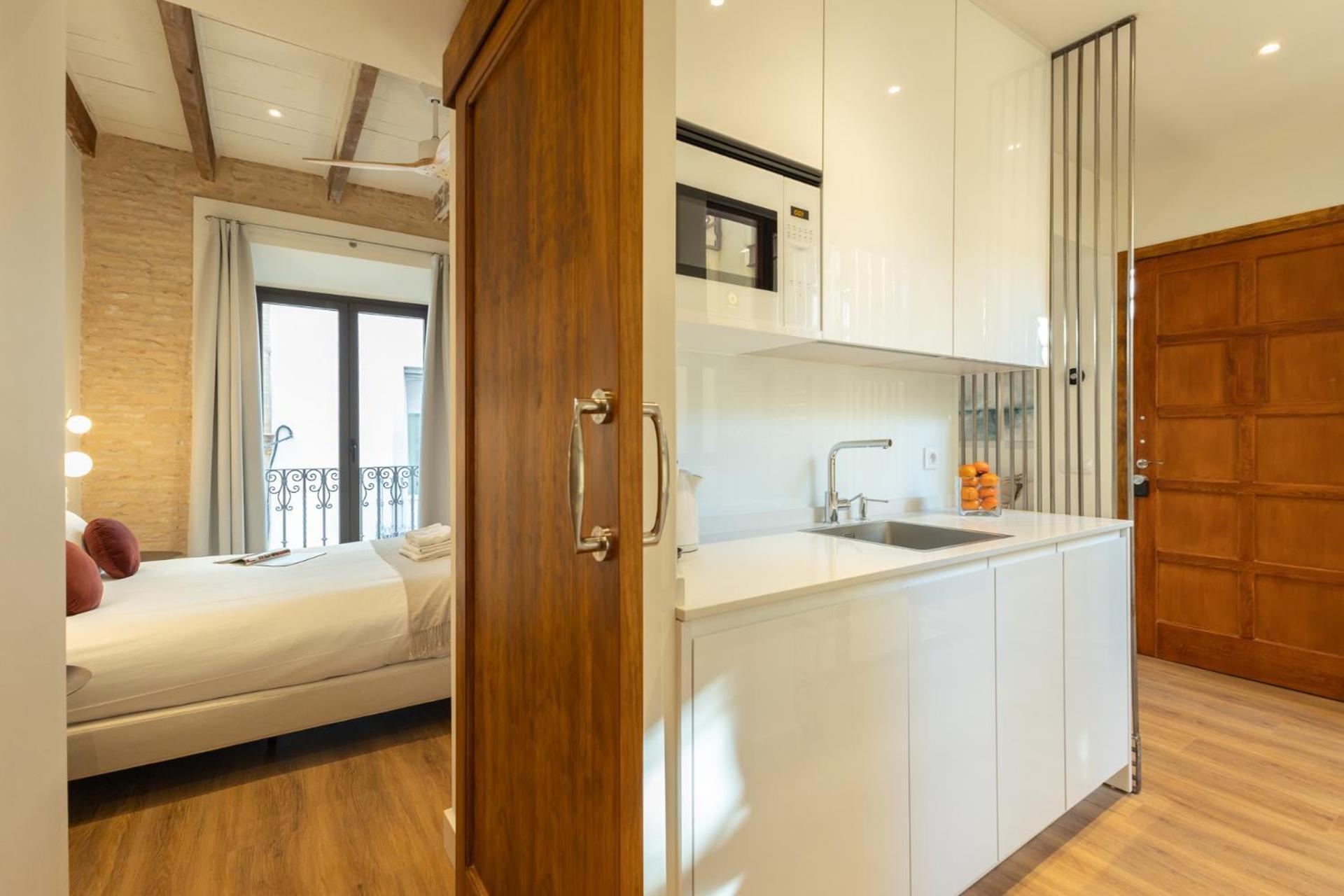 Encantador Apartamento A Un Paso De La Catedral Sevilla Bagian luar foto