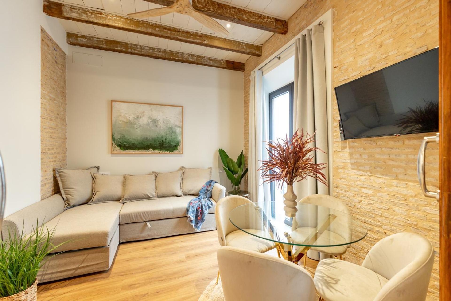 Encantador Apartamento A Un Paso De La Catedral Sevilla Bagian luar foto