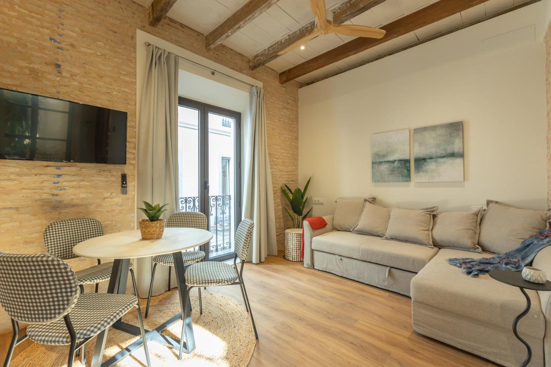 Encantador Apartamento A Un Paso De La Catedral Sevilla Bagian luar foto