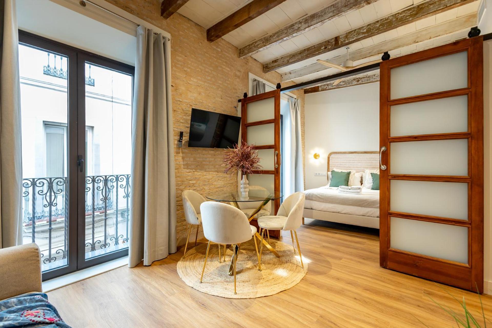 Encantador Apartamento A Un Paso De La Catedral Sevilla Bagian luar foto