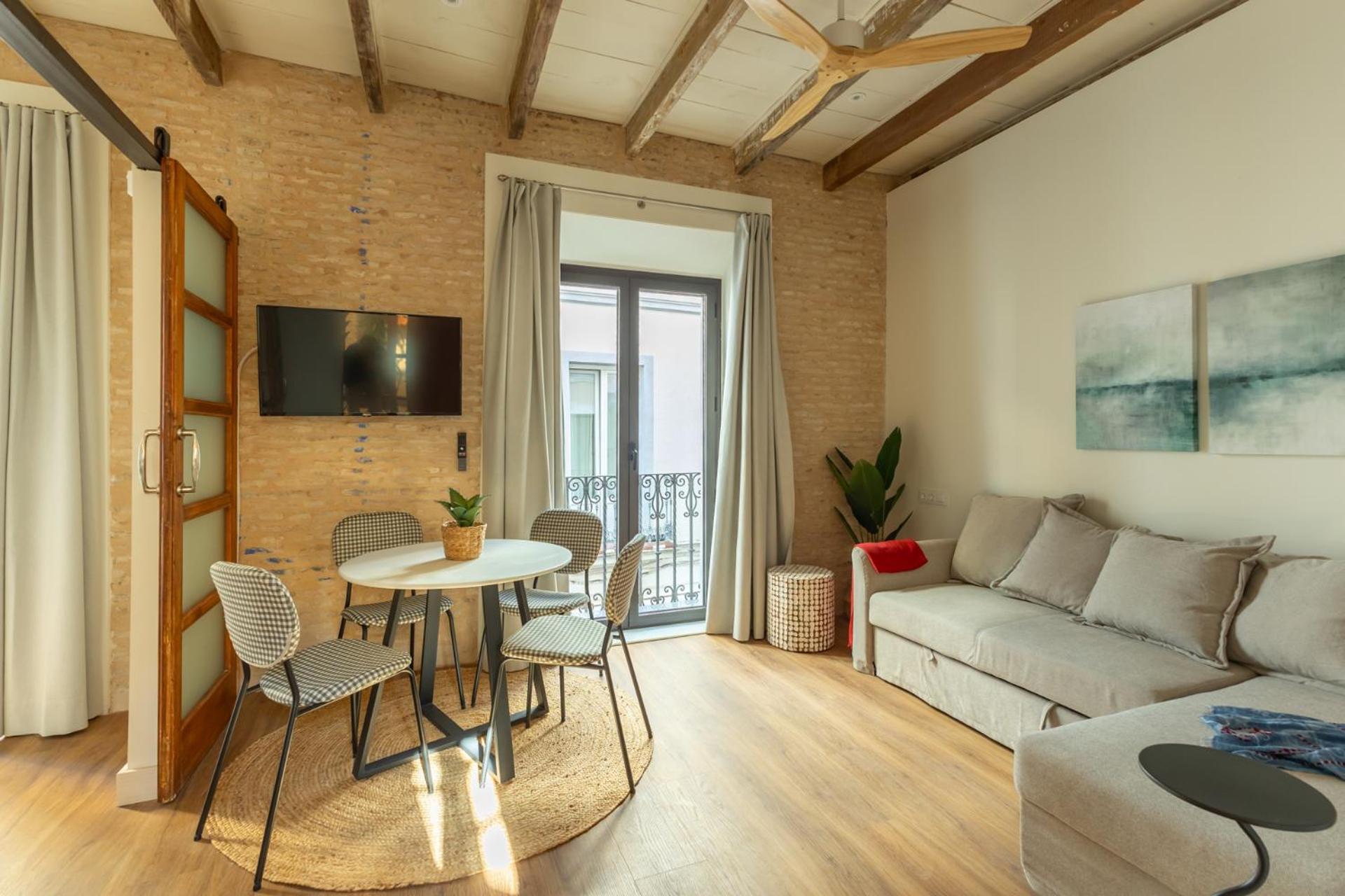 Encantador Apartamento A Un Paso De La Catedral Sevilla Bagian luar foto